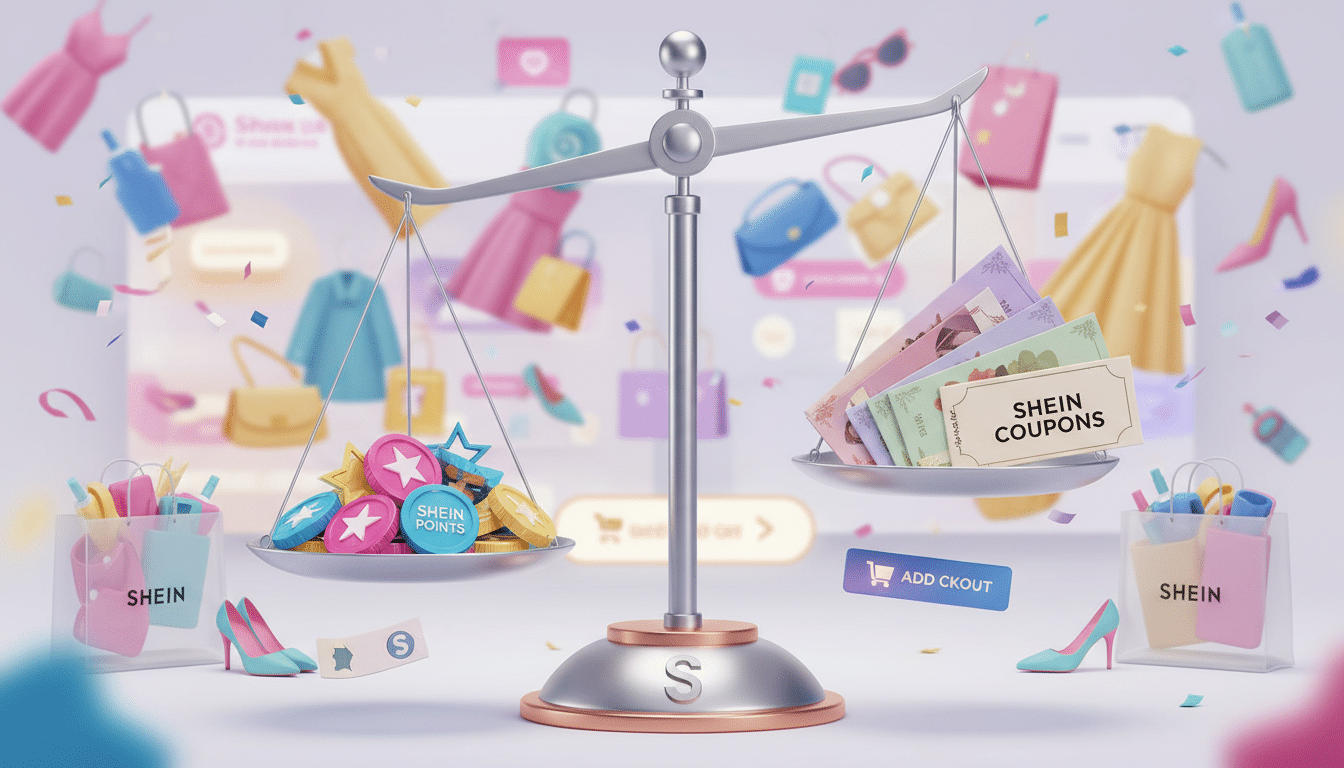 shein points vs coupons